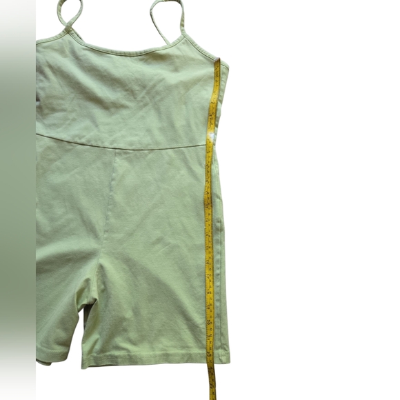 Madewell MWL Green Jersey Romper – Size Large - Picture 5 of 6